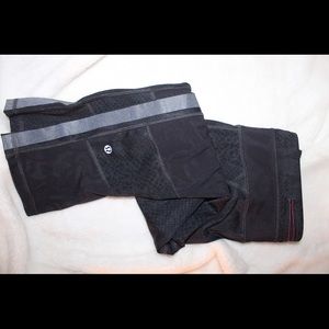 Lululemon Mesh With Me Crop Leggings